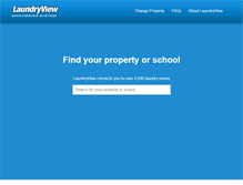 Tablet Screenshot of laundryview.com